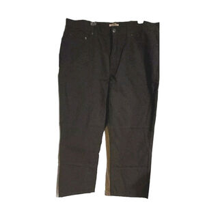 Blue Mountain Men's Canvas 5-Pocket Pant Relaxed Fit Brown 40x30 Work